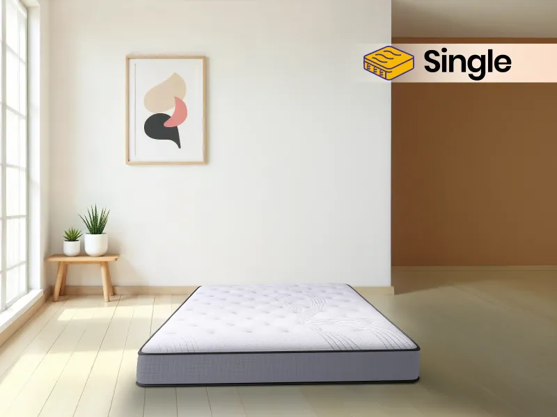 Premium Spring Single Bed Mattress ( 78 x 36 x 6 Inches )